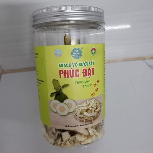 Snack vỏ bưởi sấy - món ăn vặt dành cho những ai muốn giảm cân