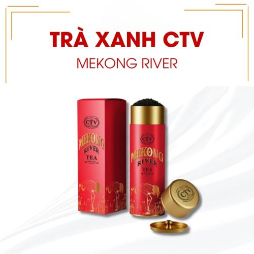 Trà Xanh CTV Mekong River Hộp Thiếc 90g