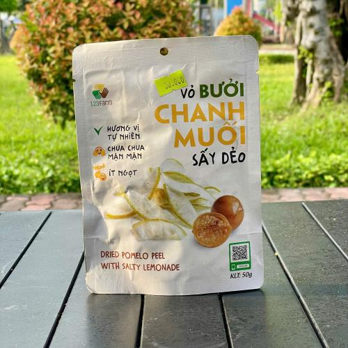 Vỏ Bưởi Chanh Muối Sấy Dẻo - 50g