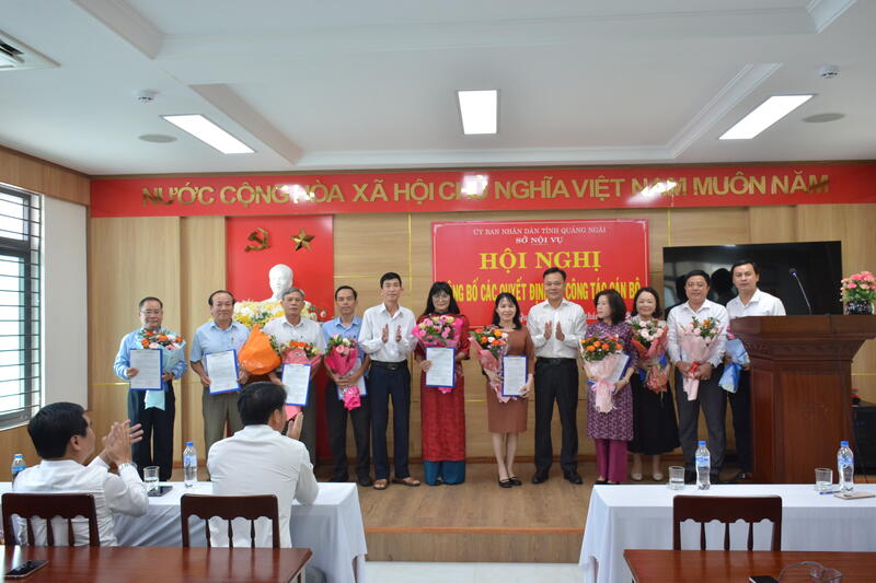 Các Ban và đơn vị trực thuộc Sở