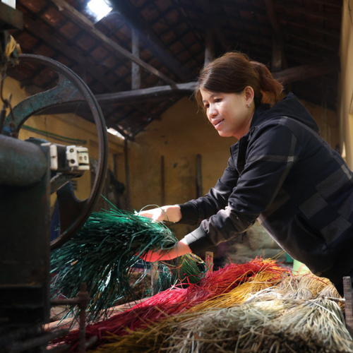 Làng Nghề Chiếu Cói Ở Xã Nghĩa Hòa