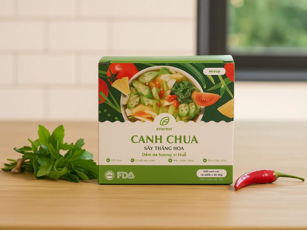 1. Giới thiệu về eSoup Canh chua sấy thăng hoa