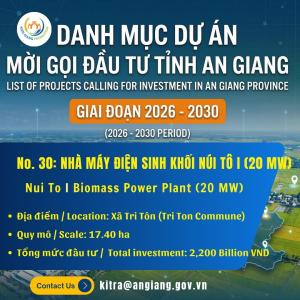 No. 30: Nui To I Biomass Power Plant I (20 MW)
