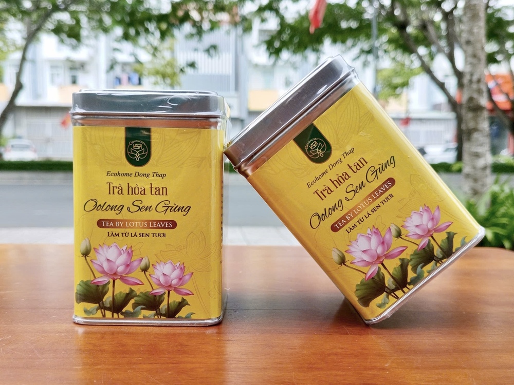 Giới thiệu Trà hòa tan Oolong Sen Gừng