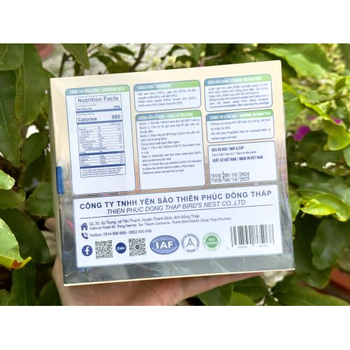 Sữa Hạt Tổ Yến Thiên Gia Phúc – Hộp 150gr