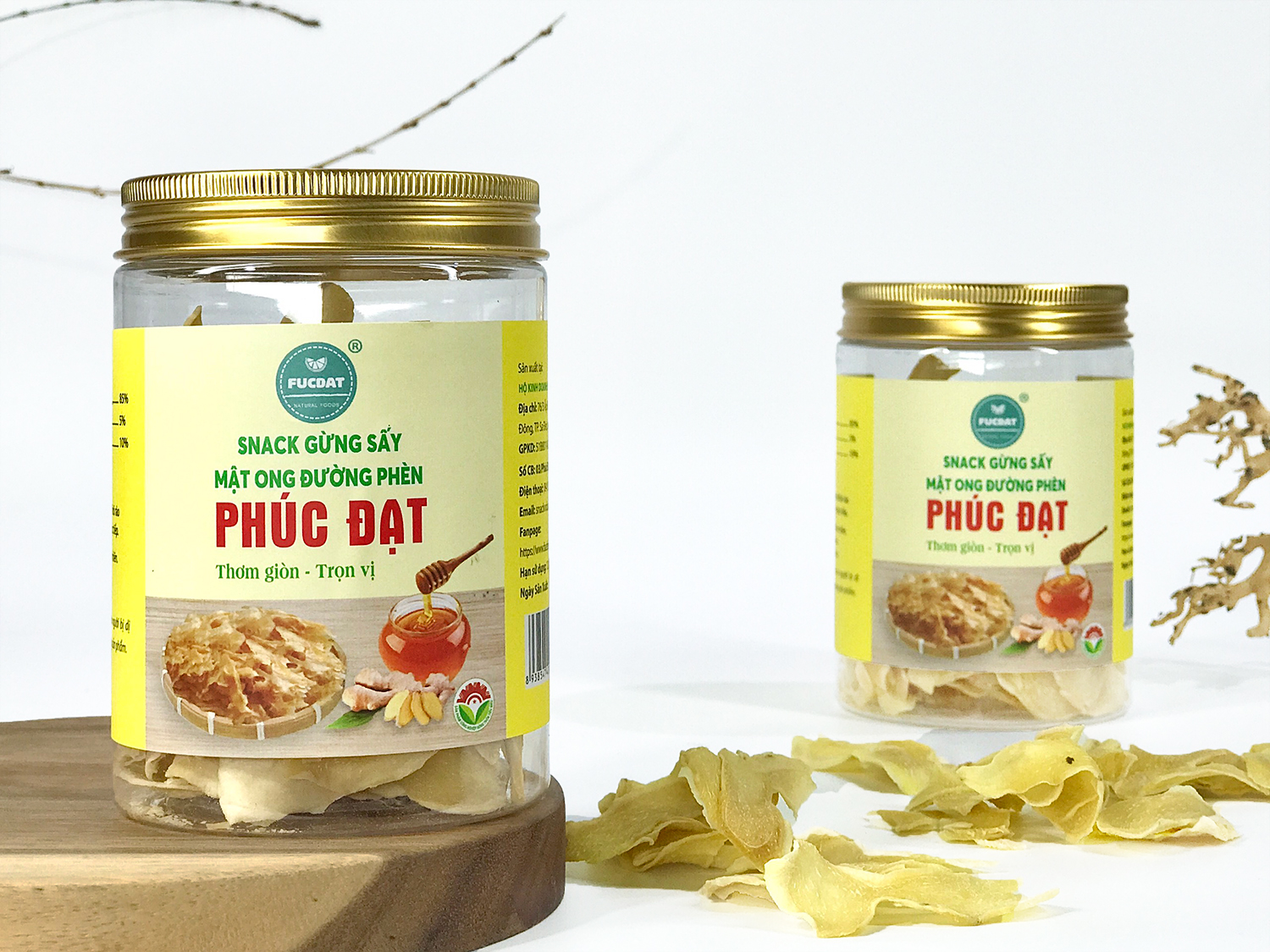 Đặt điểm của gừng sấy mật ong