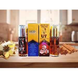 Dầu Xoa Bóp Thảo Dược UT (nóng) - Phương Thuộc Gia Truyền - Chai 50ml