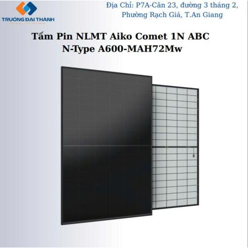 Tấm Pin NLMT Aiko Comet 1N ABC N-Type A600-MAH72Mw
