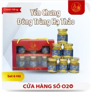Set Yến Chưng Đông Trùng Hạ Thảo 6 Hũ