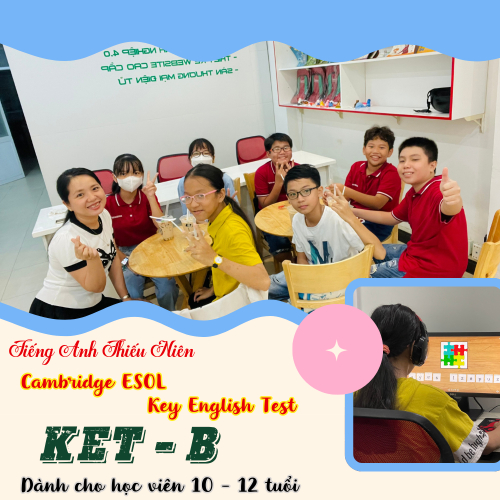 Tiếng Anh Thiếu Niên - Cấp độ KET B