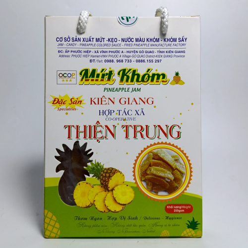 Mứt Khóm Thiện Trung – Hộp 250gr