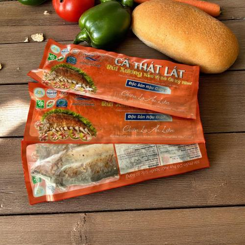 Cá Thát Lát Rút Xương Tẩm Vị Sả Ớt Kỳ Như 250g- Đặc sản Hậu Giang