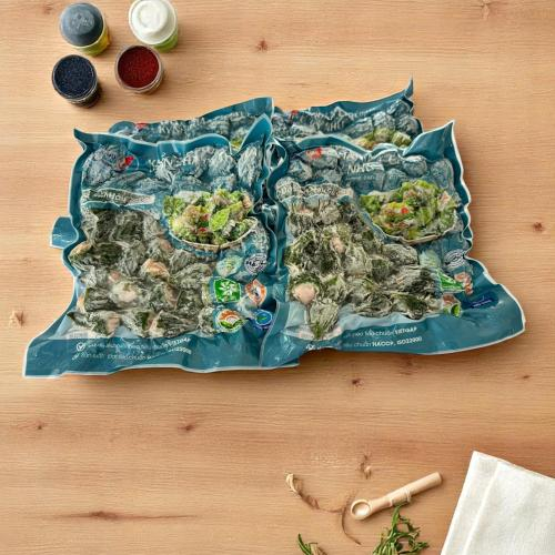 Khổ Qua Rừng Nhân Chả Cá Thát Lát Kỳ Như, Túi 500g. Đặc sản Hậu Giang