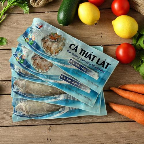 Cá Thát Lát Rút Xương Tẩm Gia Vị Kỳ Như, Túi 250g. Đặc sản Hậu Giang