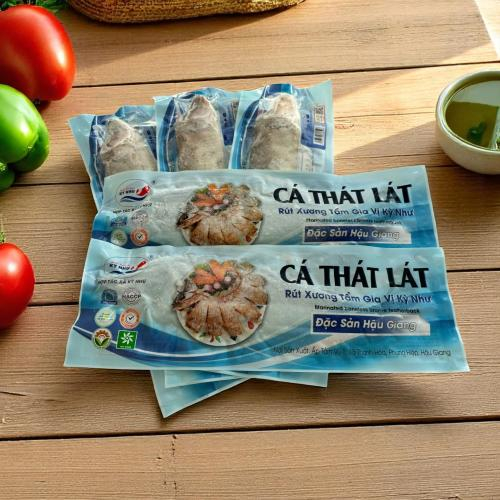Cá Thát Lát Rút Xương Tẩm Gia Vị Kỳ Như, Túi 250g. Đặc sản Hậu Giang