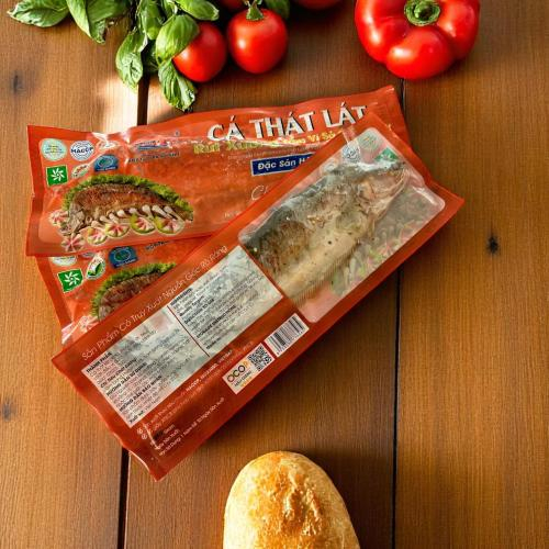Cá Thát Lát Rút Xương Tẩm Vị Sả Ớt Kỳ Như 250g- Đặc sản Hậu Giang