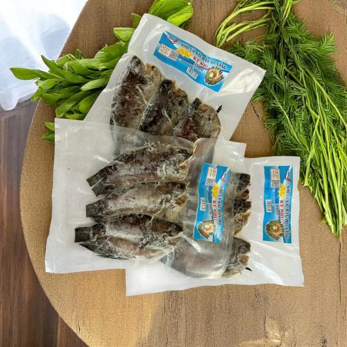 Khô Cá Sặc Rằn Một Nắng Kỳ Như (Khô lạc), Loại 1 từ 6 – 8 con/kg, Túi 500g.