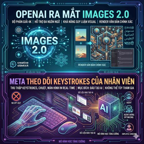 Openai Ra Mắt Images 2.0, Meta Theo Dõi Keystrokes Của Nhân Viên