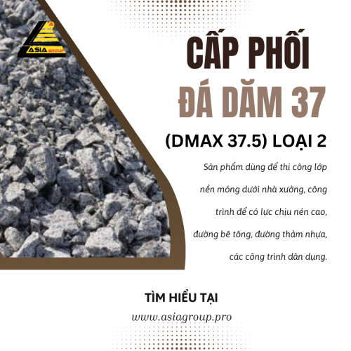 Cấp Phối Đá Dăm 37 (DMAX 37.5) Loại 2