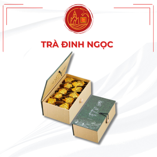 Trà Đinh Ngọc Cầu Tre Việt Hộp Gỗ 100g