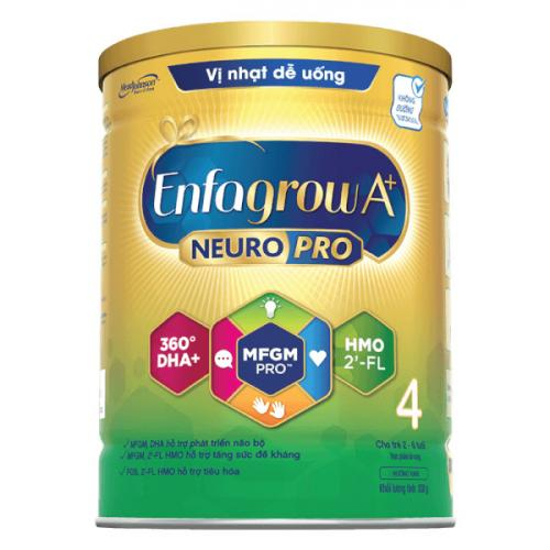 Sữa Bột Enfamil A+ NeuroPro 4 Lon 830gr (2-6 Tuổi)