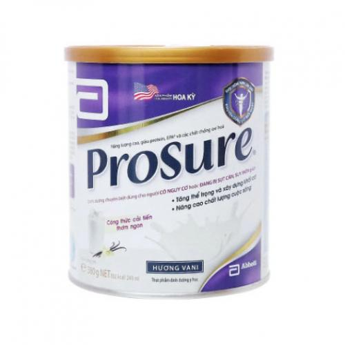 Sữa Bột Prosure Lon 380gr Dành Cho Người Bệnh Ung Thư