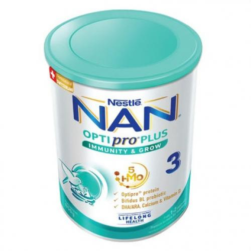 Sữa NAN OPTIPRO PLUS 3 Lon 800gr (1-2 Tuổi)