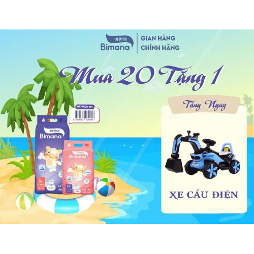 Tã bỉm quần Bimana Hàn Quốc size XL