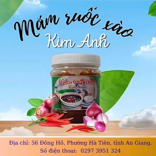 Mắm ruốc xào Kim Anh - Đặc sản OCOP 3 sao mang hương vị biển Hà Tiên